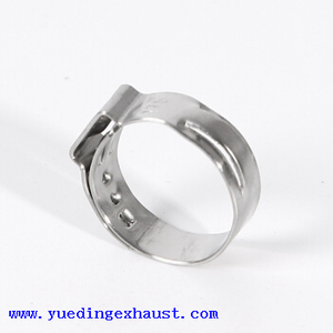 металлический хомут для промышленного шланга с одним кольцом