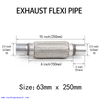 63мм x 250мм Выхлопная гибкая труба Flex Joint Ремонт гибкой трубы