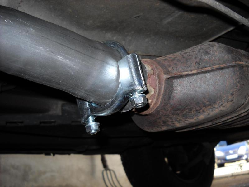 Установка зажима U-Bolts