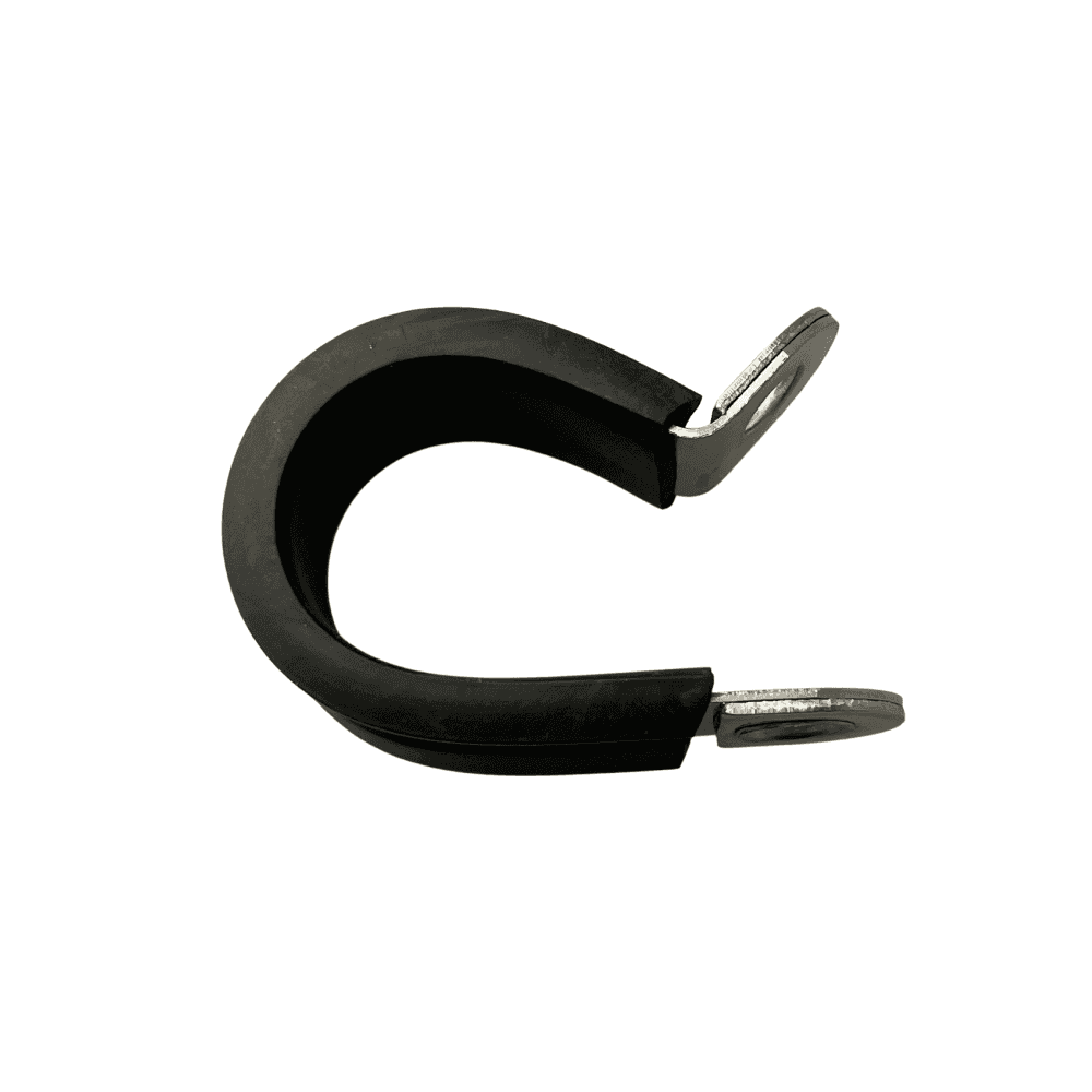 P-образный зажим с резиновой подкладкой