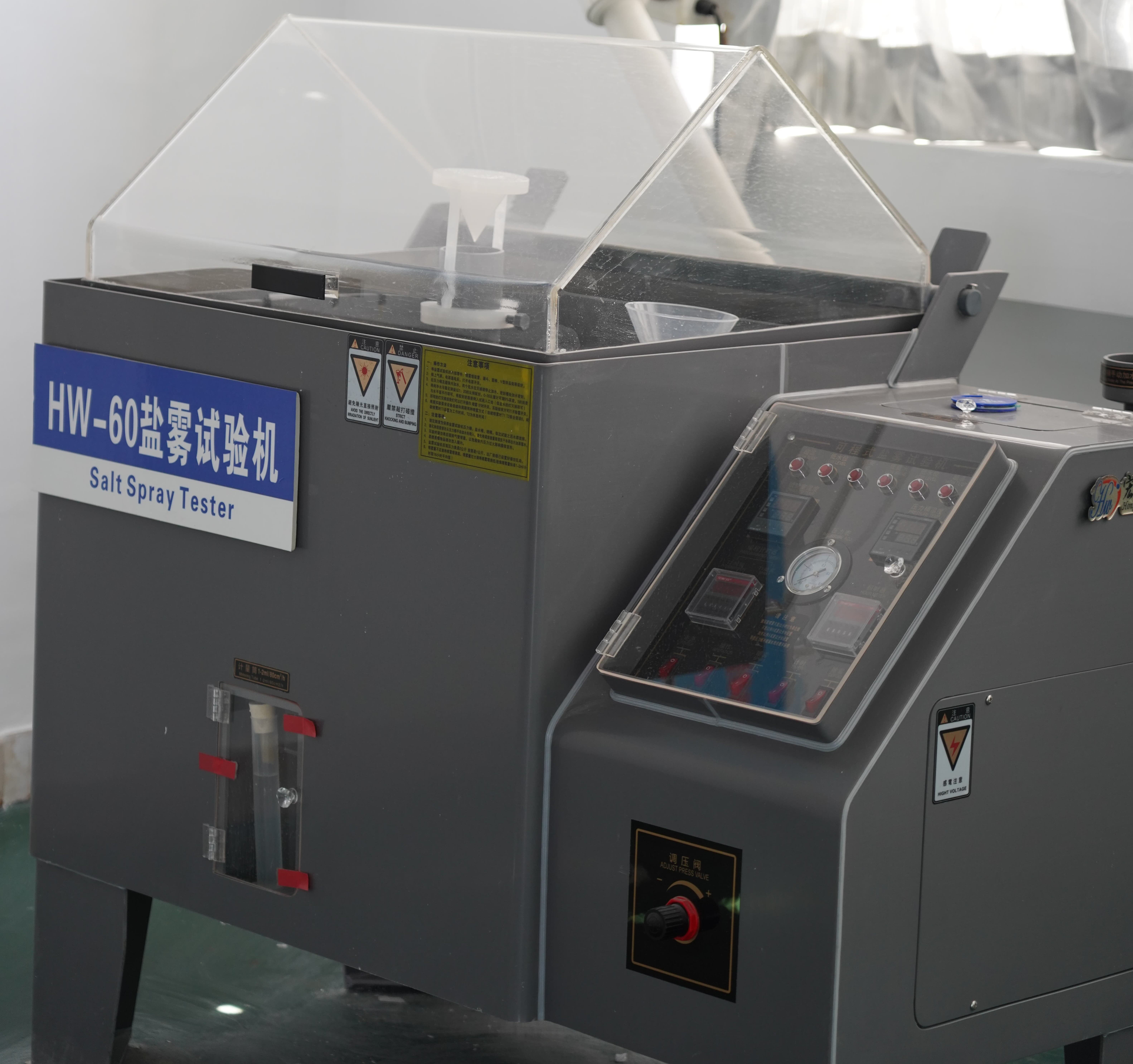 Hose Clamp Salt Spray Test Machine Машина для испытания на солевой туман с помощью хомута