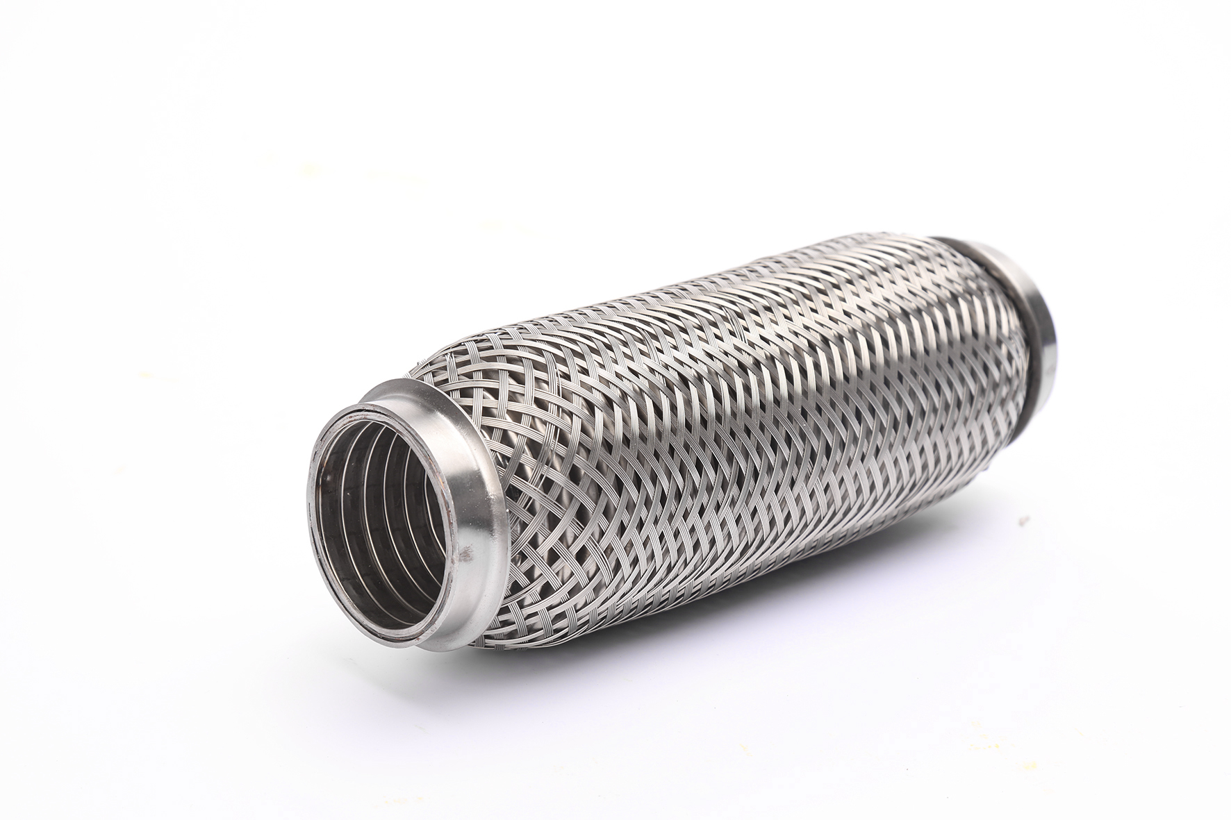 Выхлопная гибкая труба с редкой оплеткой