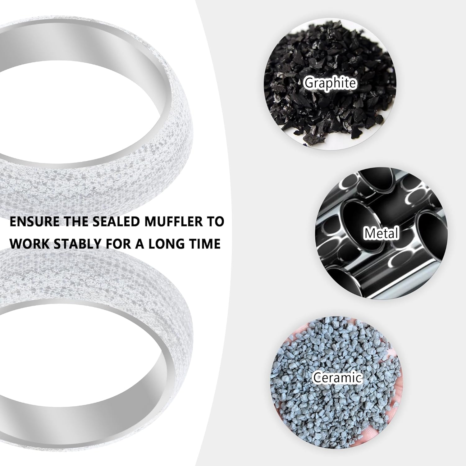 Donut Gasket Common materials фланец выпускного шара кольцевая прокладка