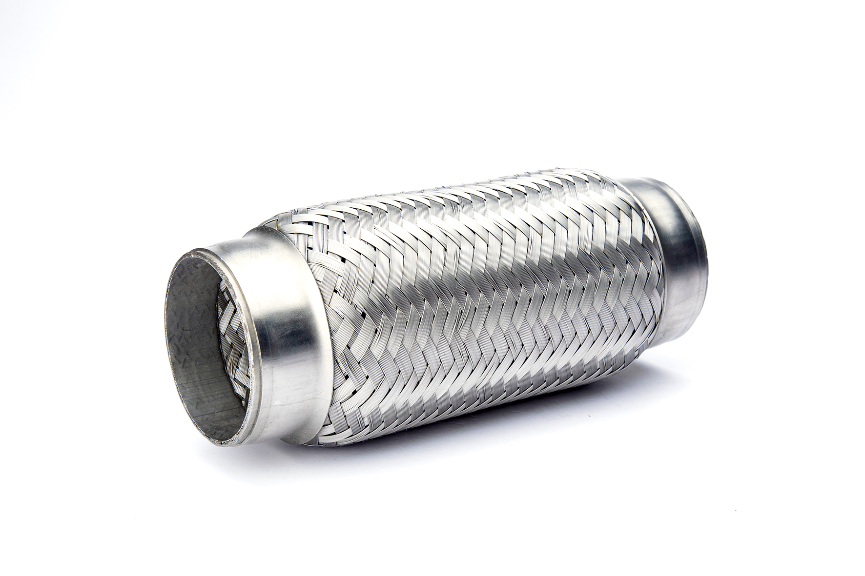 Выхлопная гибкая труба с обычной оплеткой