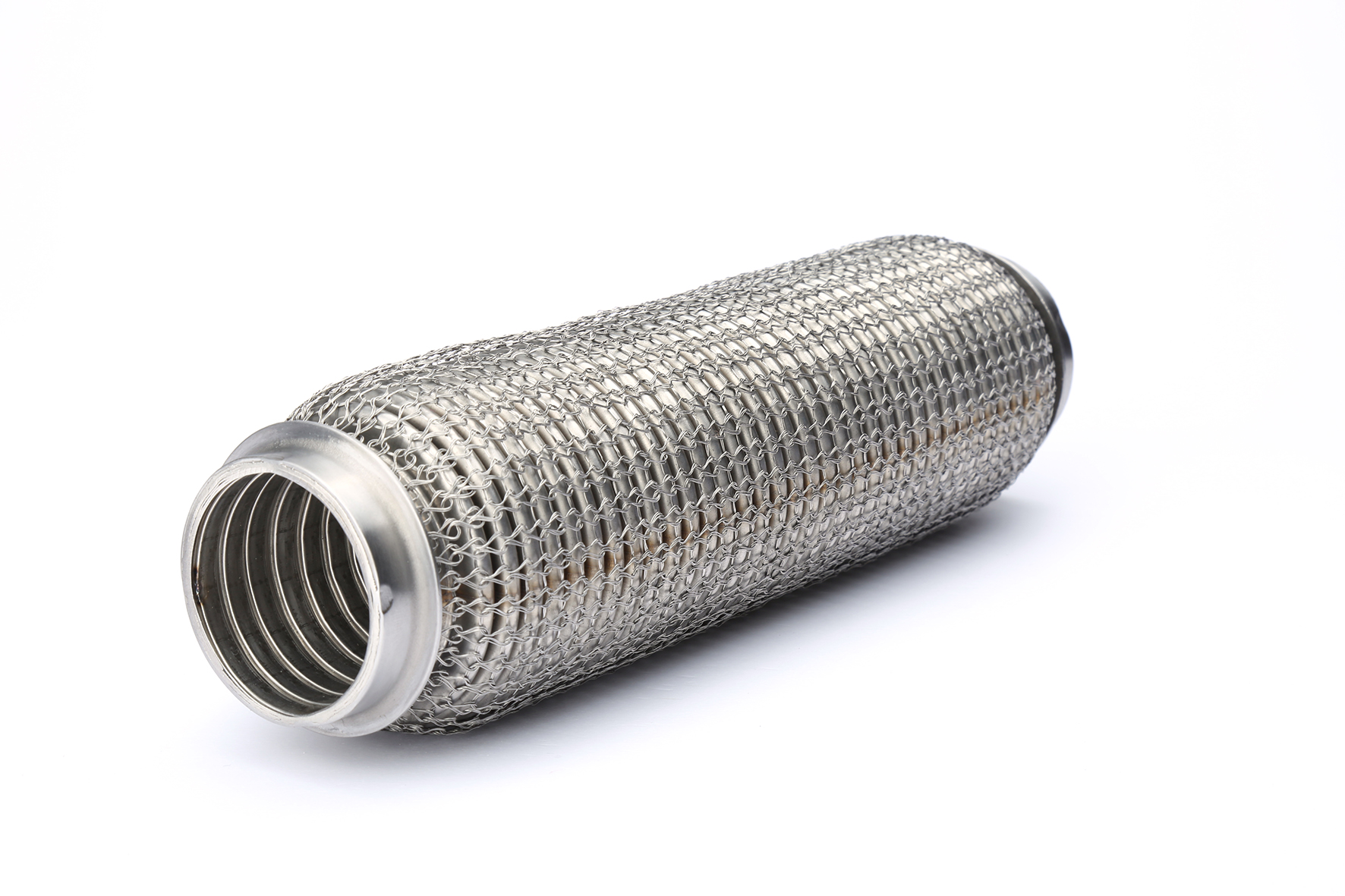 Гибкая выхлопная труба с сетчатой ​​оплеткой
