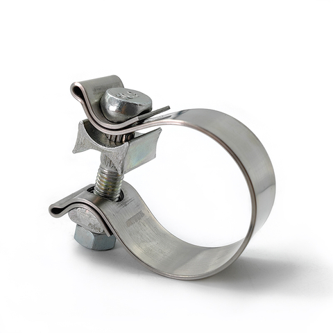 Зажим для уплотнения выхлопной ленты из нержавеющей стали
