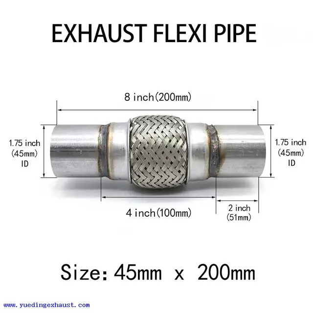 Exhaust Flexible Pipe Выхлопная гибкая труба