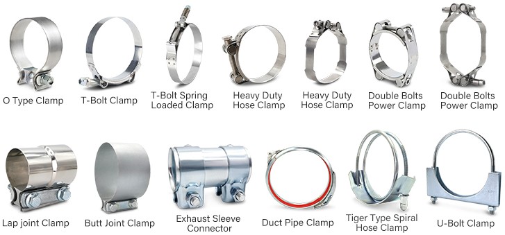 Exhaust Clamps and Connectors: Choosing the Right Fit for Your Automotive System Выхлопные зажимы и разъемы: выбор правильной подходящей для вашей автомобильной системы